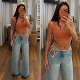 denim butterfly - DENIM