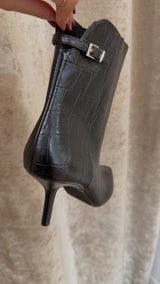 stivaletto ginevra - NERO