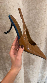 slingback calipso - CARAMEL