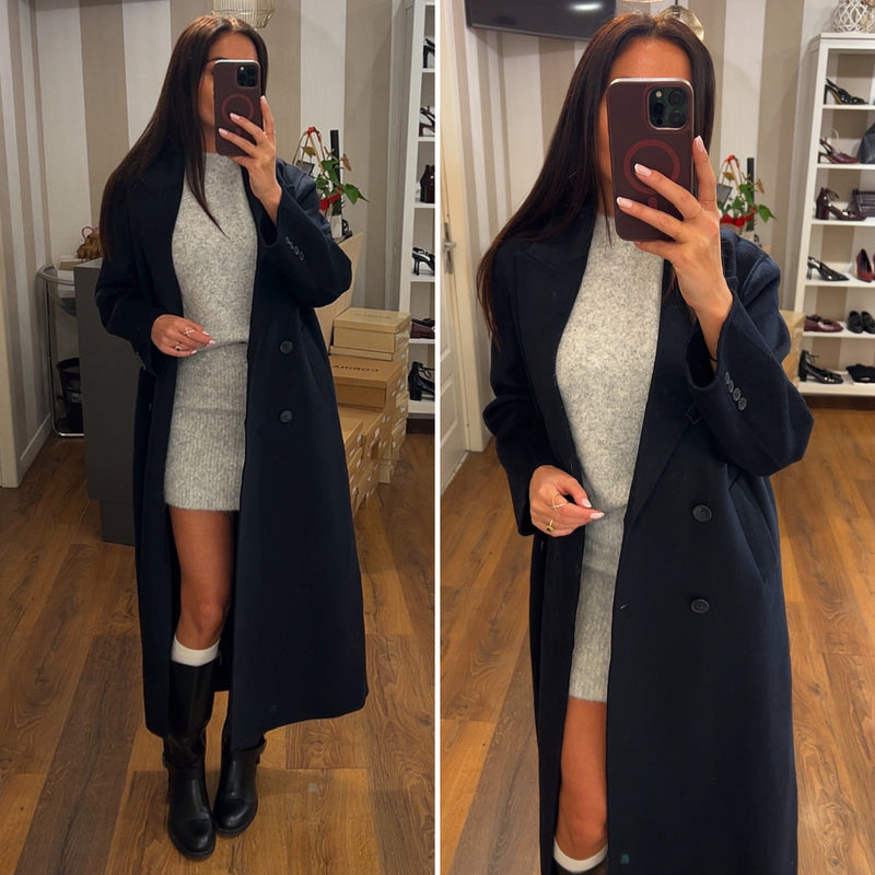 cappotto musthave - BLU NOTTE