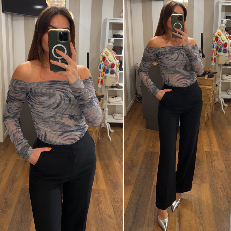 pantalone city - NERO