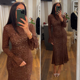 dress dantelle - CHOCO