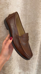 mocassino school - MARRONE