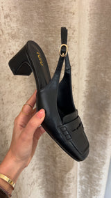 slingback sophie - NERO