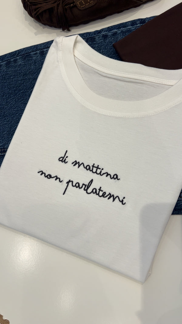 "non parlatemi" - BIANCO