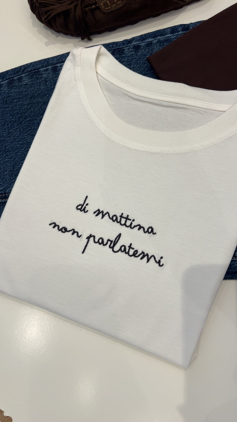 "non parlatemi" - BIANCO