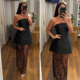 dress mya - NERO