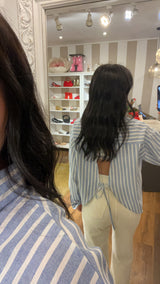 camicia aria - CELESTE