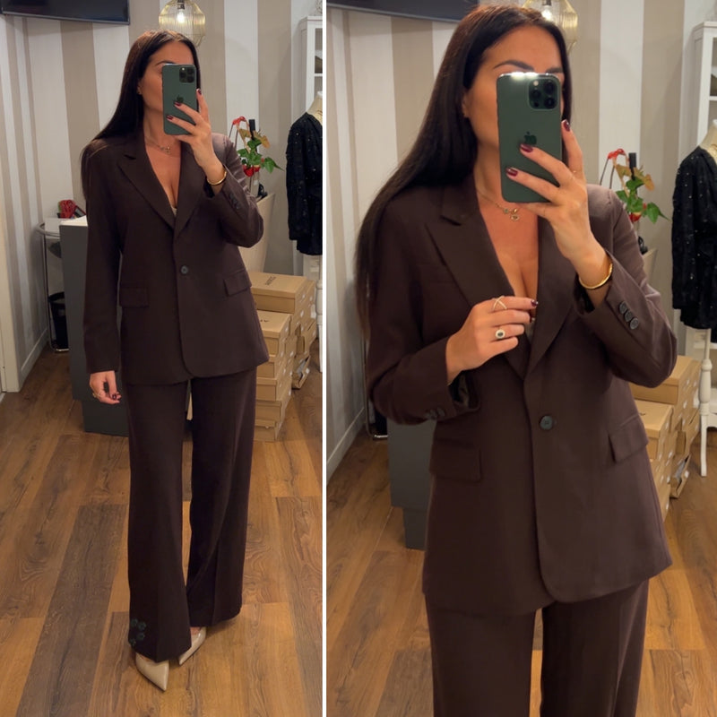 blazer eva - COFFE