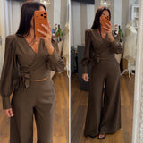 blusa helen - CHOCO
