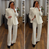 blazer kendall - BIANCO