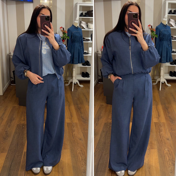 pantalone kaily - BLU