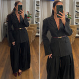 pantalone deva - NERO