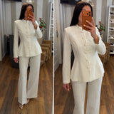 blazer camille - BIANCO