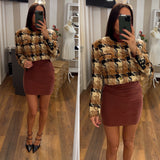 giacca charlotte - MARRONE