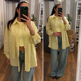 camicia holmes - GIALLO