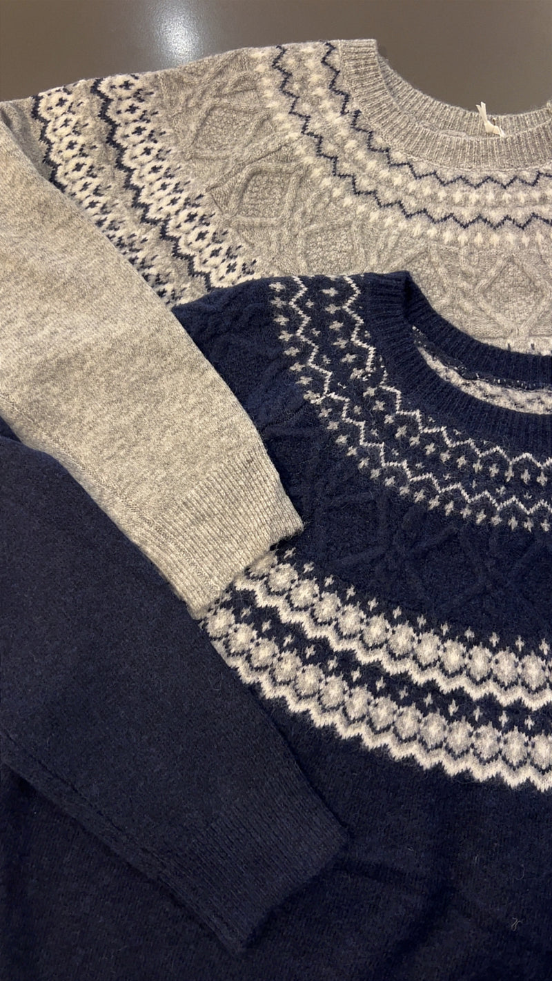 maglione courmayeur - GRIGIO