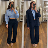 pantalone drole - BLU