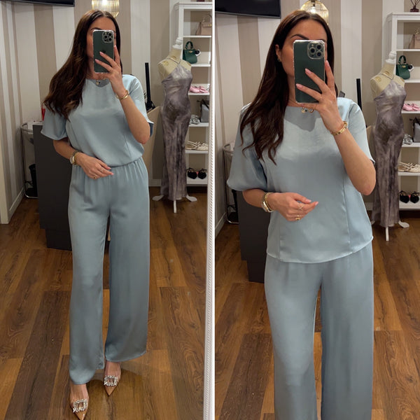 pantalone soleil - CELESTE