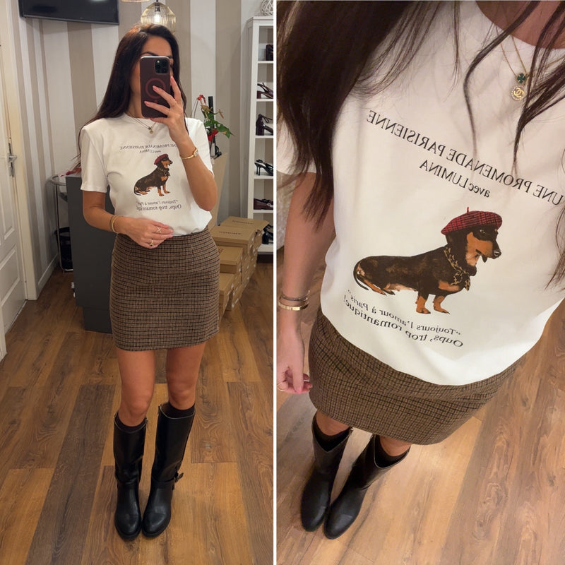 tshirt cane - bassotto