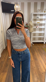 top kelly - GRIGIO