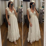 dress amal - BIANCO