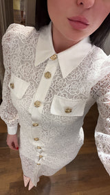 blusa elisabeth - BIANCO