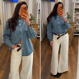 camicia denim - DENIM
