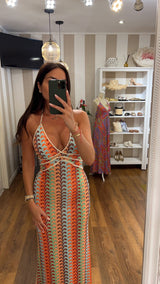 dress patty - ARANCIO