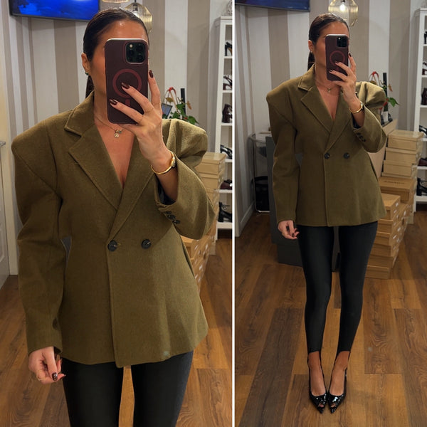 blazer giada - VERDE OLIVA