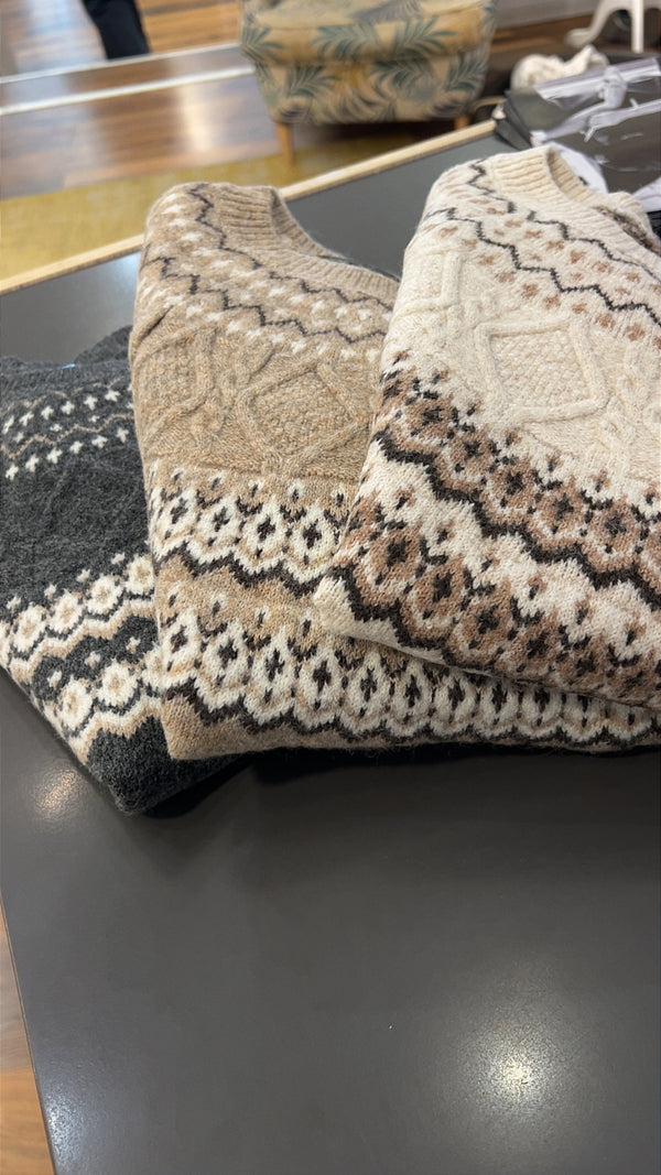 maglione courmayeur - NOCCIOLA