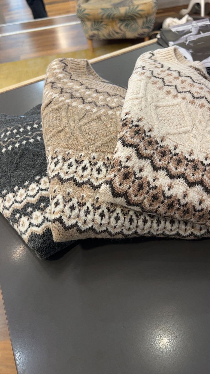 maglione courmayeur - NOCCIOLA