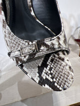sandalo tacco nefertiti - SNAKE