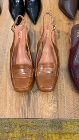 slingback sophie - CUOIO