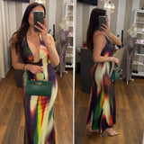 dress barcellona - MULTICOLORE