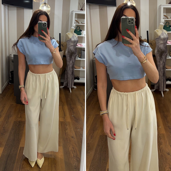 tuta cotton laccio - BEGIE