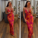 dress loren - FUCSIA