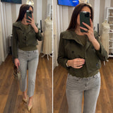 denim sigaretta grey - GREY