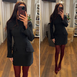dress natalie - NERO