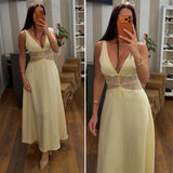 dress leonie - GIALLO