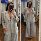 completo mya - grigio perla