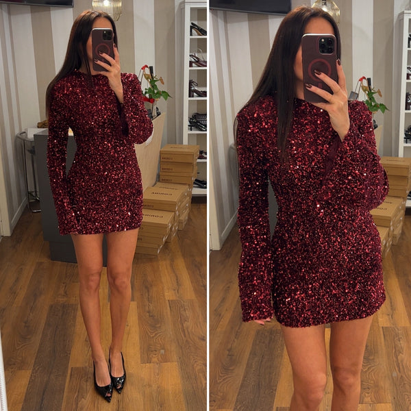 dress cherie - cherry