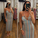 dress malibu - VERDE