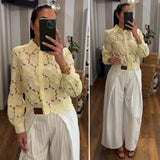 camicia marta - GIALLO