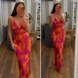 dress loren - FUCSIA