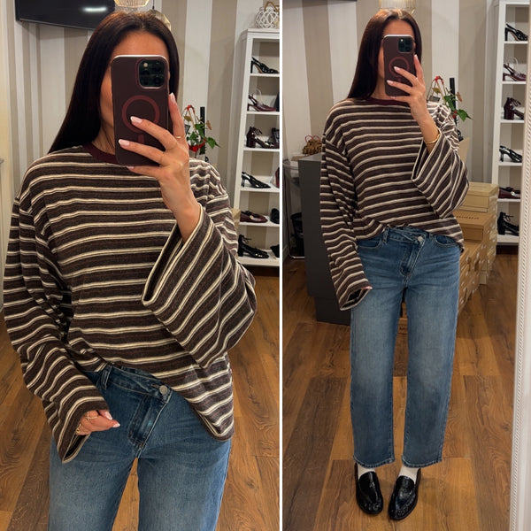 maglia monica - burgundy