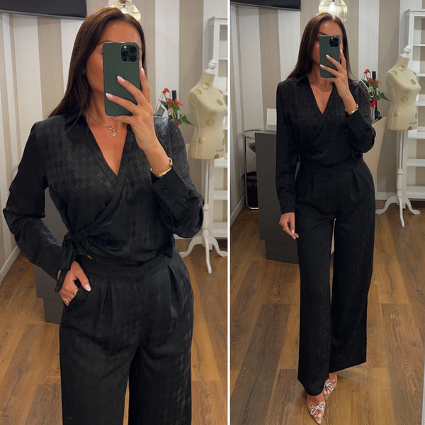 pantalone jacqueline - NERO