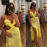 dress eva - GIALLO