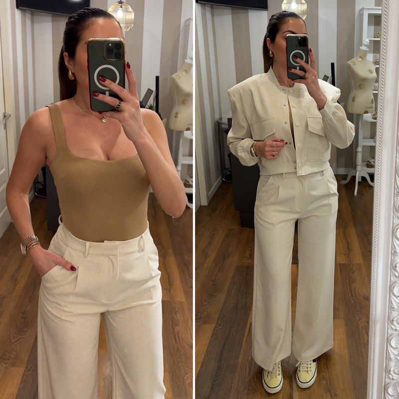 pantalone urban - CREMA