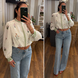 blusa provence - BIANCO